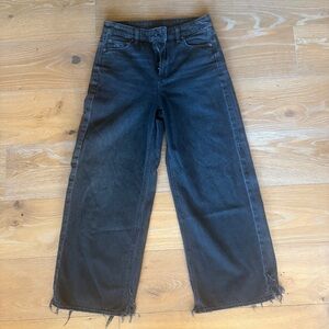 AE Black High Rise Baggy Jeans